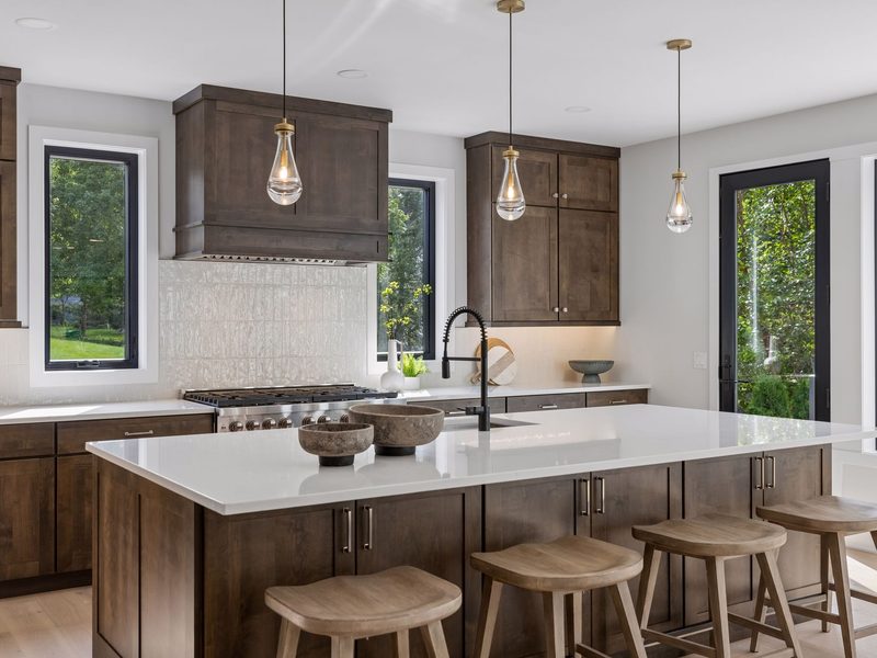 2631 Orchard Lane — Kitchen and island